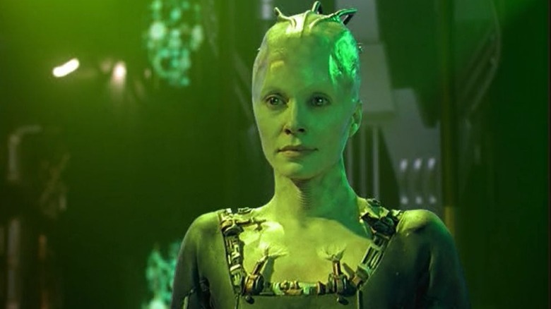 The Borg Queen as she appeared in Star Trek: Voyager