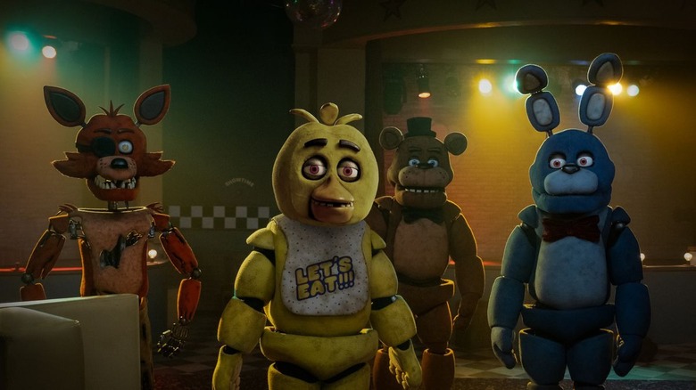 Foxy, Chica, Freddy, Bonnie, Five Nights at Freddy's