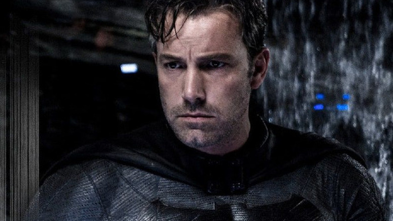 Ben Affleck dons the batsuit