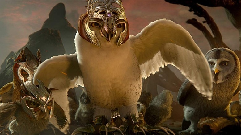 Owls prepare for battle in Legend of the Guardians