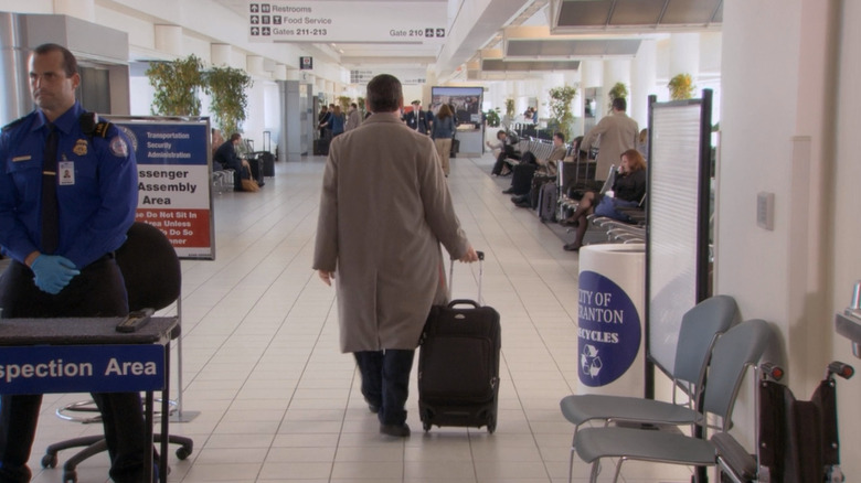 Jenna Fischer and Steve Carrell in "The Office"