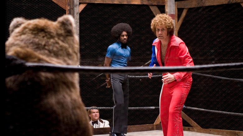 Semi-Pro bear fight scene 