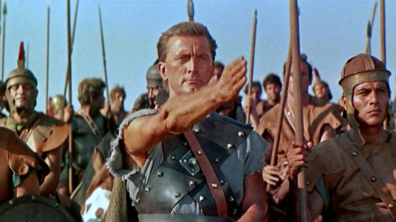 Kirk Douglas in Spartacus
