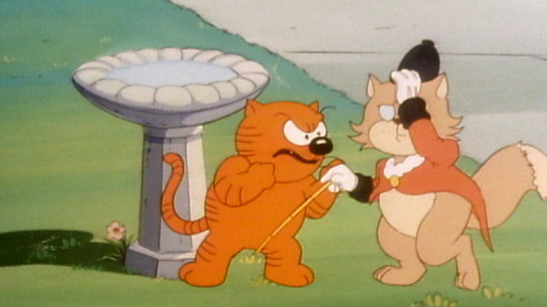 A still from Heathcliff's Animated Series