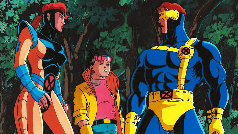 Jean Grey Jubilee and Cyclops