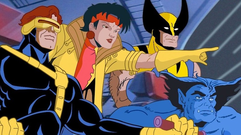 Cyclops Jubilee Wolverine and Beast