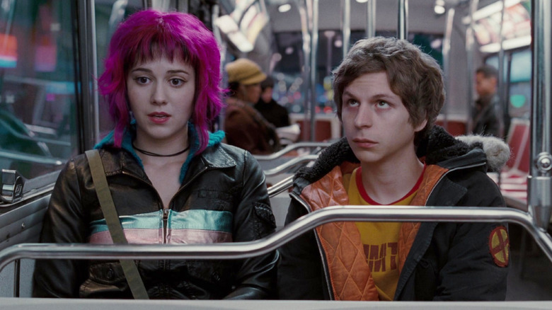 Mary Elizabeth Winstead and Michael Cera in Scott Pilgrim vs. the World