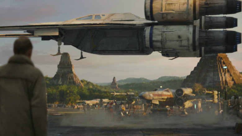 Yavin in Rogue One: A Star Wars Story