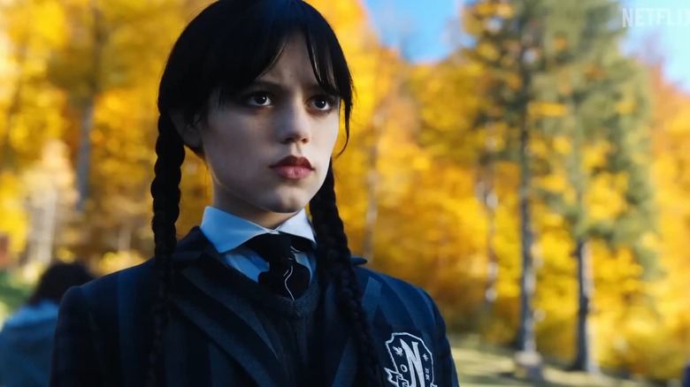 Jenna Ortega in Wednesday