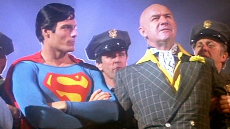 Superman 1978 reeve and bald hackman