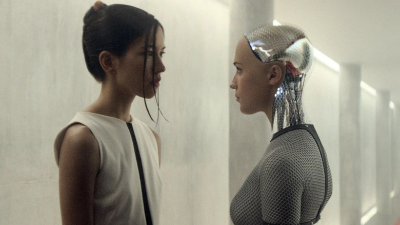 Ava and Kyoko in Ex Machina