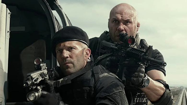 Still from The Expendables 2