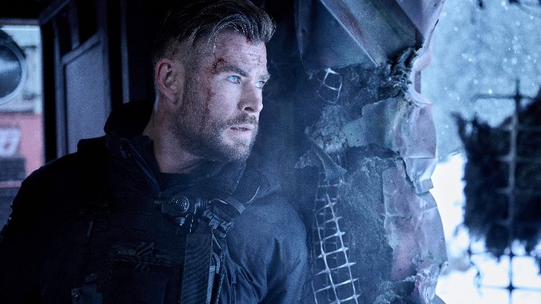 Chris Hemsworth as Tyler Rake in Extraction 2