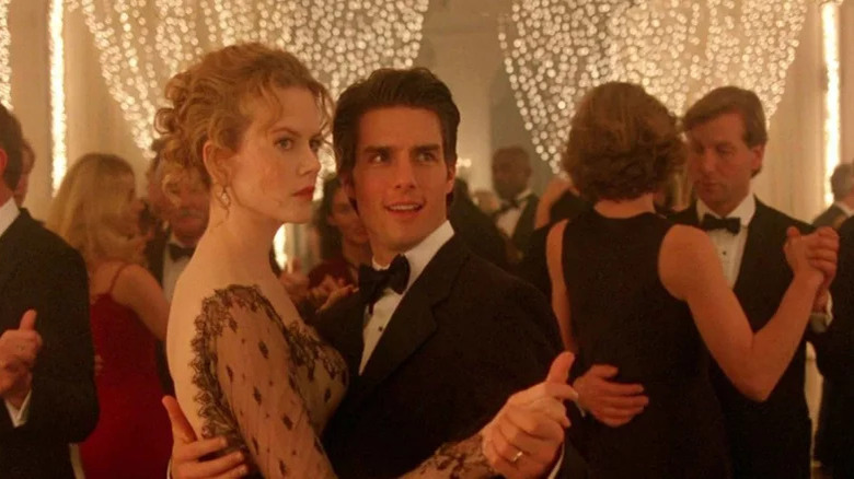 Tom Cruise's Bill Harford and Nicole Kidman's Alice Harford dancing in Eyes Wide Shut (1999)