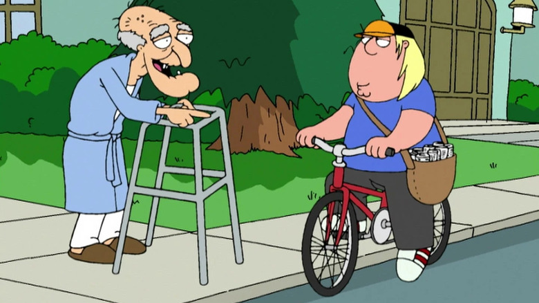 Family Guy, Herbert creeps on Chris