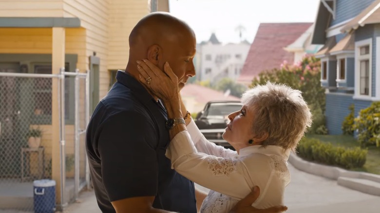 Vin Diesel and Rita Moreno in Fast X