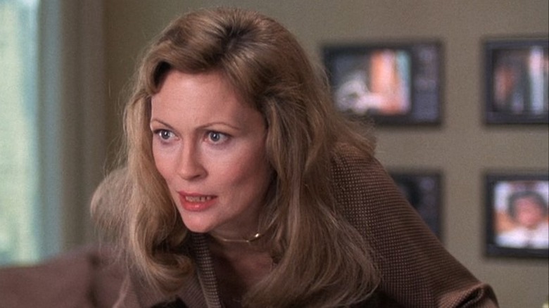 Close-up of Faye Dunaway as Diana in Network