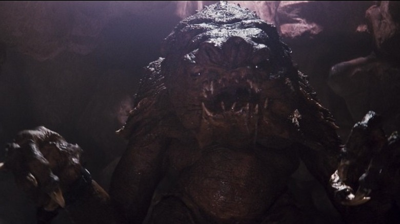 The rancor was initially built as a suit for "Return of the Jedi"