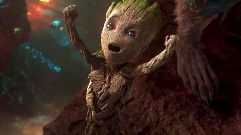 Groot is victorious in "Guardians of the Galaxy Vol. 2"