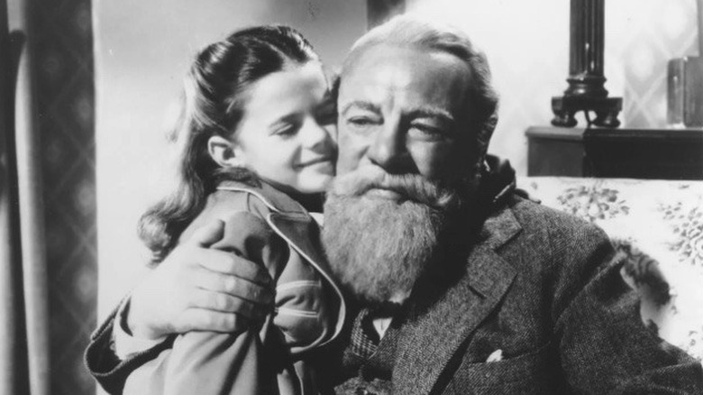 Natalie Wood and Edmund Gwenn in Miracle on 34th Street