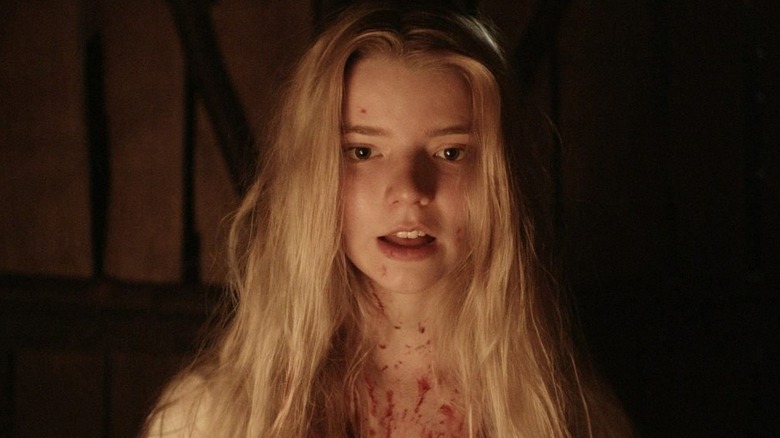 Anya Taylor Joy The Witch gleeful