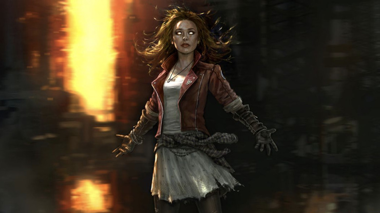 Marvel Andy Park Scarlet Witch Wanda Maximoff concept art Avengers: Age of Ultron