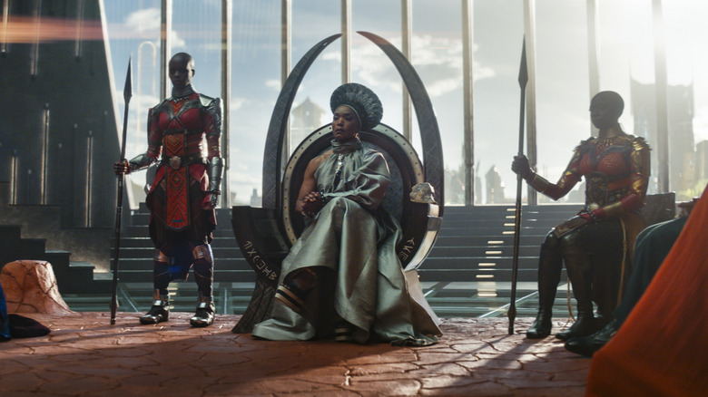 Angela Bassett in Black Panther: Wakanda Forever