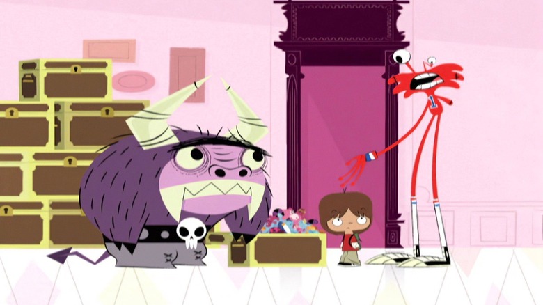 Eduardo, Mac, and Wilt in Foster's Home for Imaginary Friends