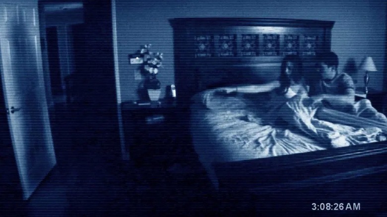 Katie Featherson and Micah Sloat in Paranormal Activity