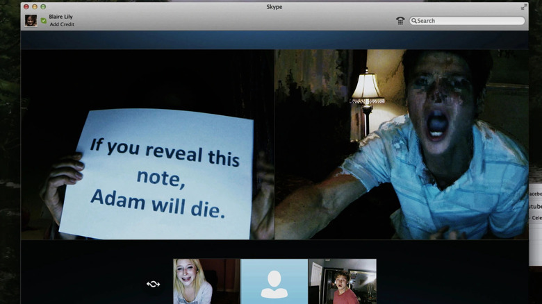 Will Peltz, Renee Olstead, and Moses Storm in Unfriended (2015)