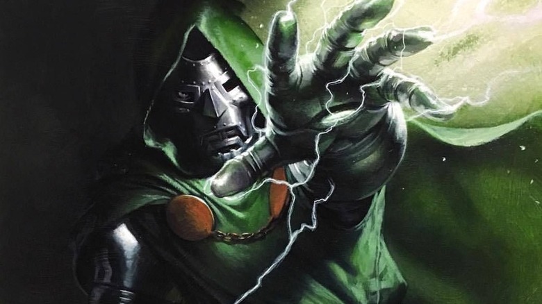 Doctor Doom Marvel Comics illustration Gabriele Dell'Otto