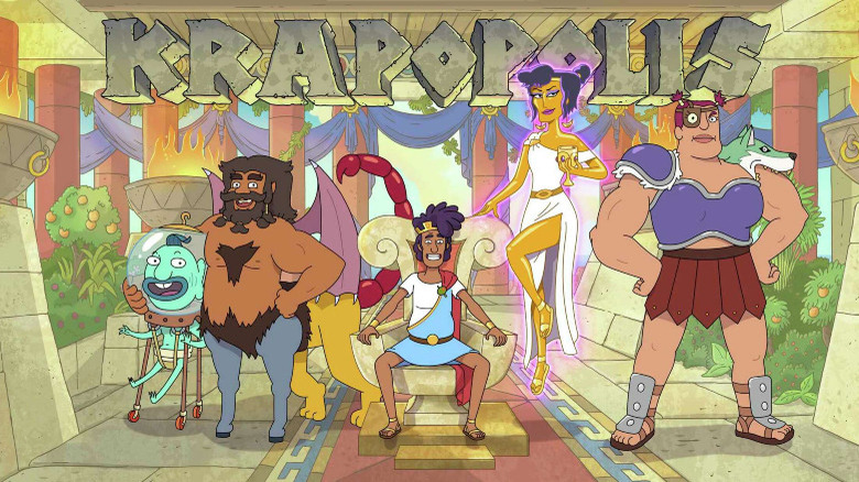 The main characters on Krapopolis