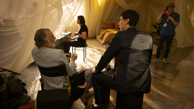 Francis Ford Coppola and Adam Driver, Megalopolis