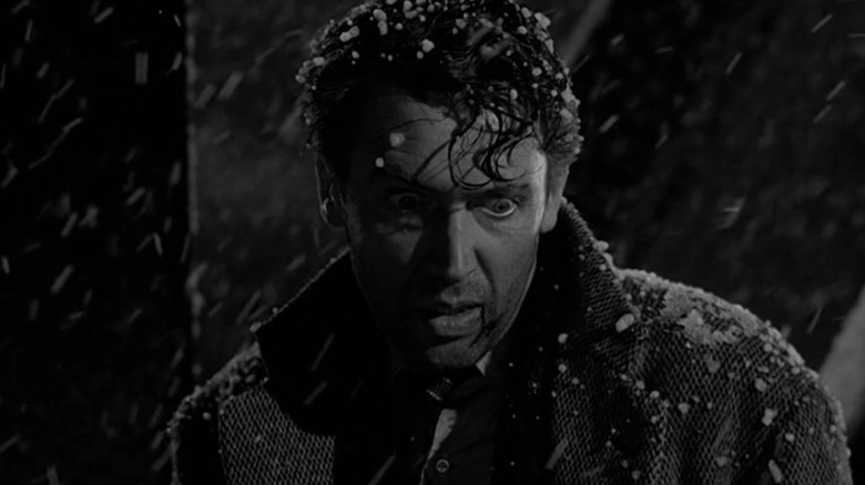 James Stewart Snow It's a Wonderful Life