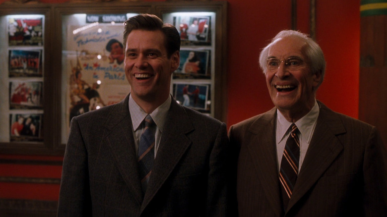 Jim Carrey and Martin Landau in The Majestic