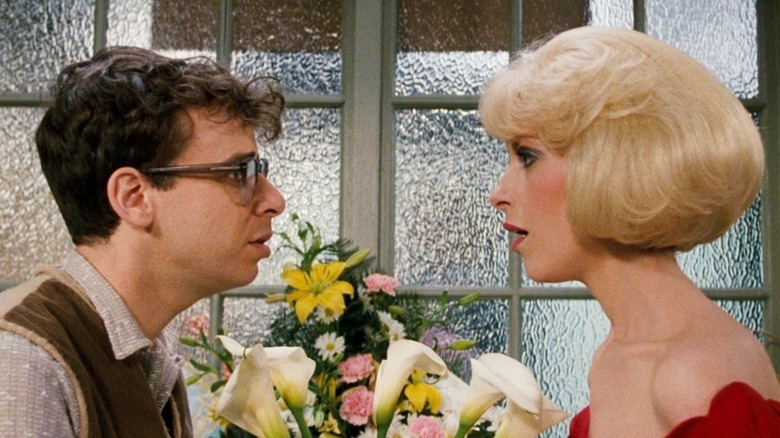 Rick Moranis and Ellen Greene in Little Shop of Horrors