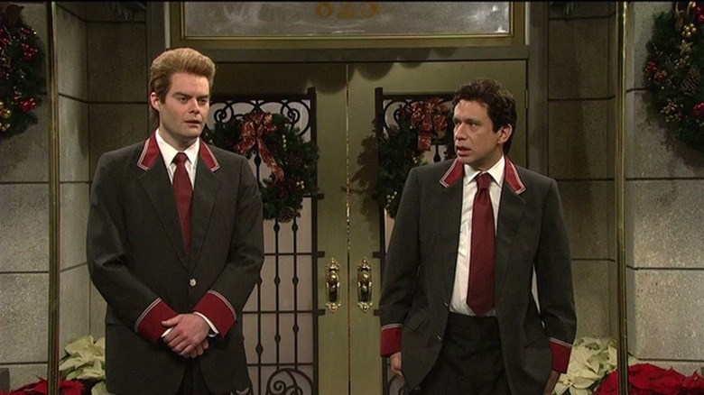 Fred Armisen and Bill Hader on Saturday Night Live
