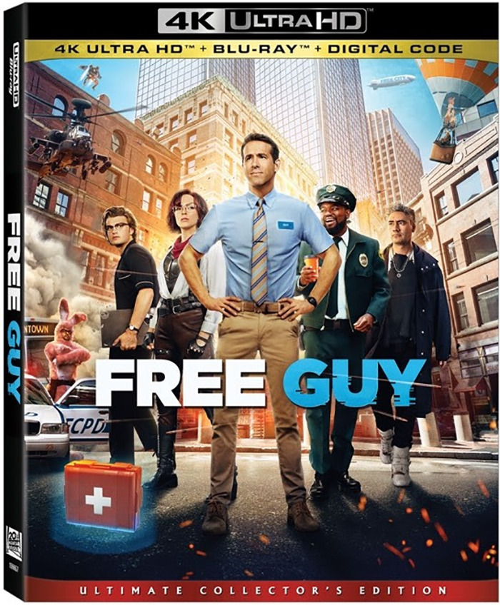 Free Guy 4K and Blu-ray Cover