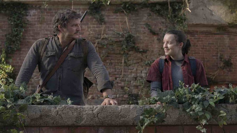 Pedro Pascal and Bella Ramsey in HBO's The Last of Us