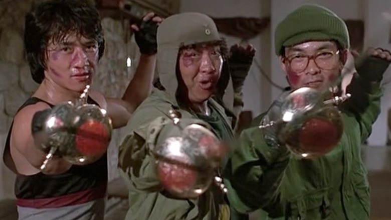 Jackie Chan, Sammo Hung, and Yuen Biao