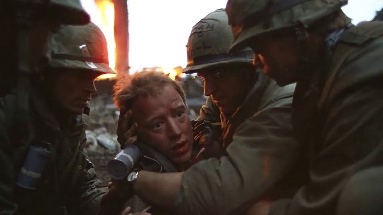 Cowboy's death scene in Full Metal Jacket