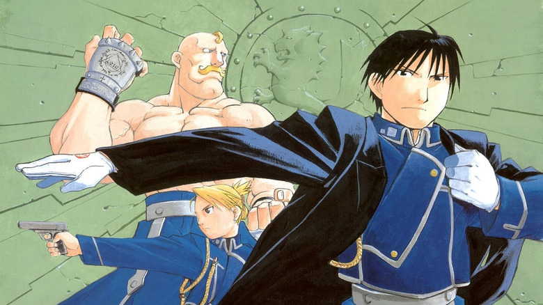 Fullmetal Alchemist Armstrong Hawkeye Mustang