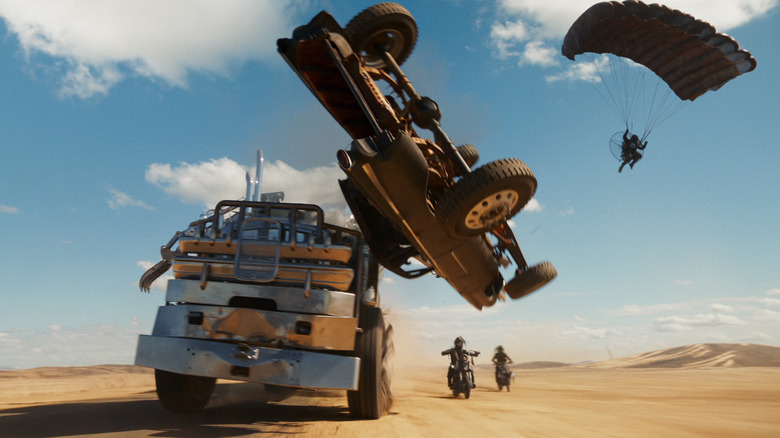 Furiosa war rig parasail