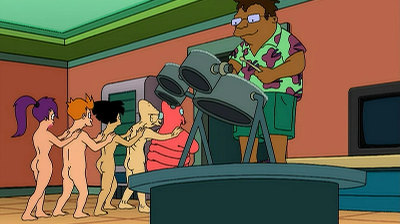 O tempo de Futurama continua escorregando