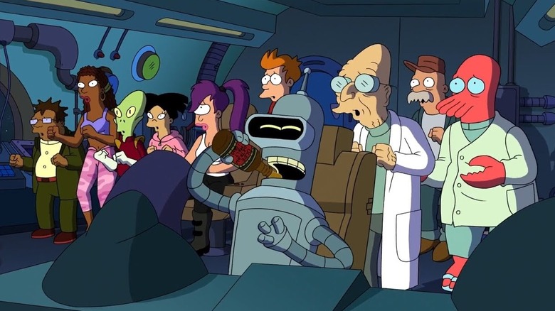 "Into the Wild Green Yonder" finale of "Futurama."