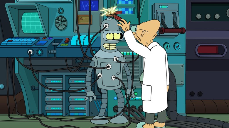 Futurama, Bender and Farnsworth