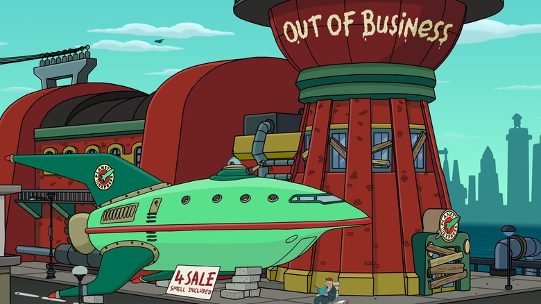 Futurama Planet Express out of business