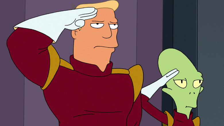 Futurama Zapp and Kif