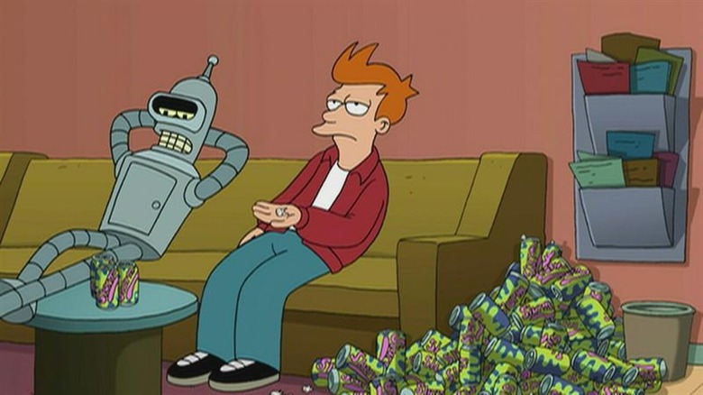 Futurama Fry e Bender Slurm 