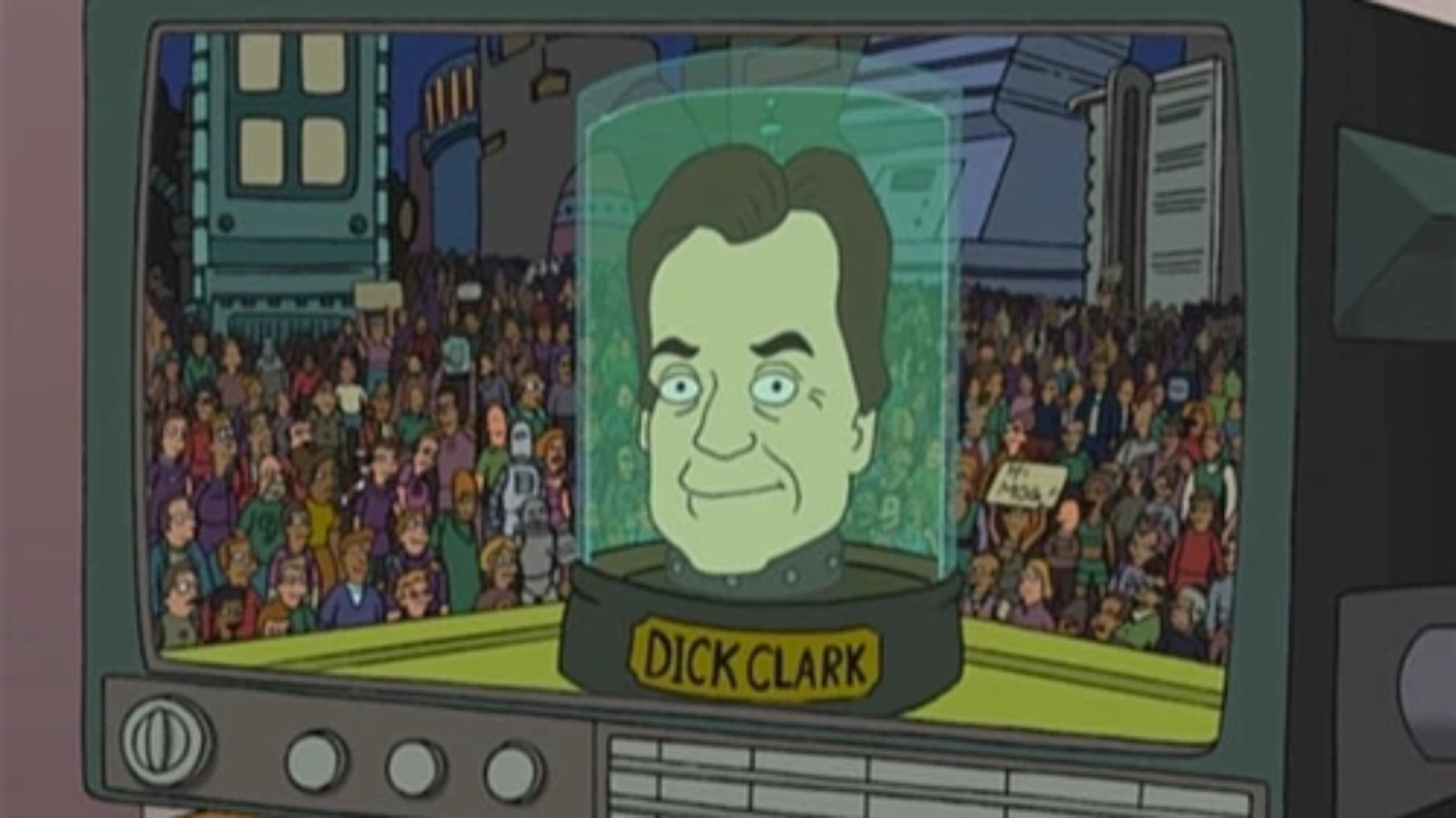 Futurama S Pilot Put Dick Clark In A Confusing Situation Infinite Nest